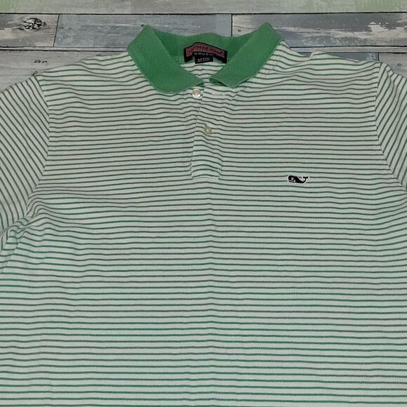 Vineyard Vines Green Polo Shirt size Large - Picture 2 of 4